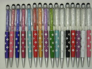 水晶电容笔 苹果iphone4s ipad4/3 ipad2 三星 两用手写笔 触屏笔