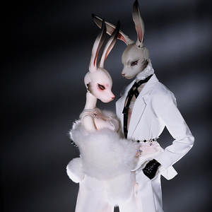 dolzone奥比&塔露3分4分官服bjd娃娃兔头兽人叔叔官方原创全套sd