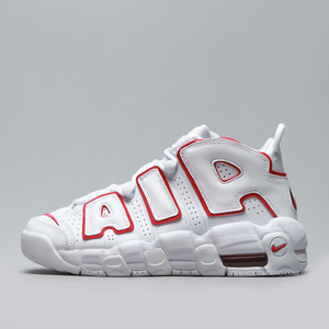 牛哄哄 nike air more uptempo 大air 皮蓬白红 篮球鞋415082-108