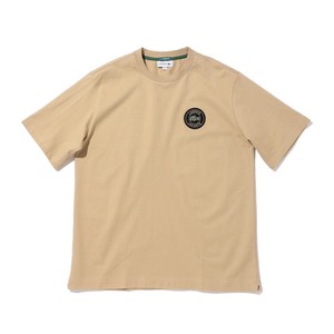 22ss男女beams lacoste联名刺绣logo棉质圆领短袖t恤日产日本代购