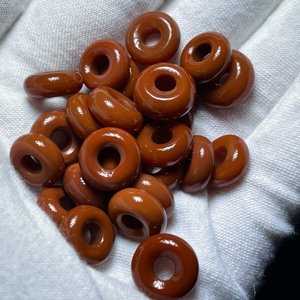 南红散珠面包圈