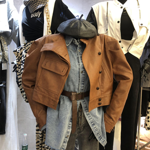 韩国工装外套女春