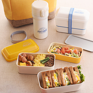 日本森坂sabu青春阳光保温便当盒学生带饭分层隔离可微波炉加2101