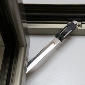 窗户防风撑支架平开窗门窗断桥铝窗固定器限位器窗子内开免打孔