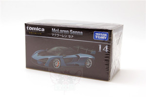 Tomy多美卡日本合金车模 黑盒旗舰版TP14 Mclaren迈凯伦Senna塞纳