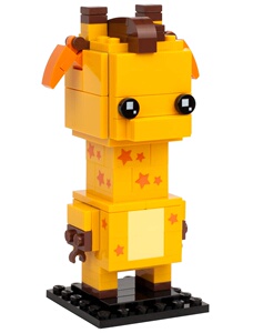 lego乐高40316长颈鹿方头仔反斗城印刷砖大头玩具礼物收藏57号