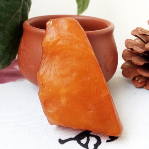 波罗的海原矿黄皮原石乌克兰细腻全皮蜜蜡红皮鸡油黄手把件保真