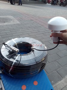 50-5d-fb 低损耗100米gps蘑菇头授时馈线gps北斗基站授时天线全铜