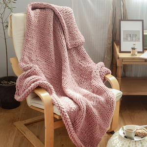 针织毯子毛线粗