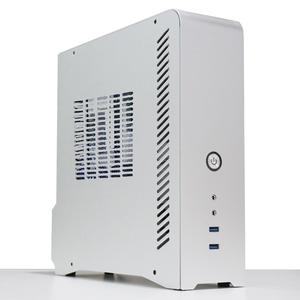 M9铝质小机箱 桌面HTPC独显M-ATX ITX主板小1u电源软路由NAS机箱