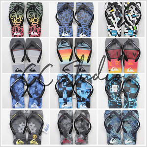 quicksilver男装男款沙滩拖人字拖鞋凉拖 2019 pvc款-3