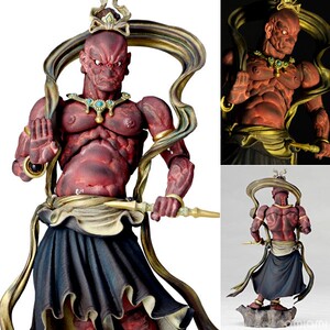 海洋堂 金刚力士 哞形 吽形 彩色版 日版竹谷隆之 佛像 哼哈二将