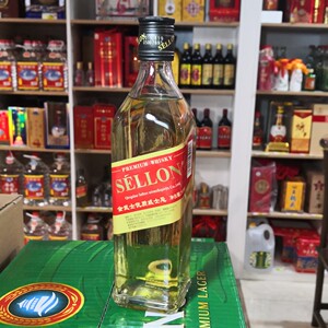 青岛金武士优质威士忌40度500ml诗朗洋酒夜场基酒调配