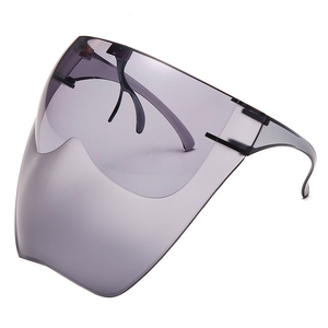 防护面罩磨砂防晒脸罩可戴眼镜防飞溅太空面具防雾透明护目新款