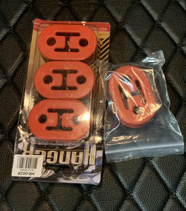 包邮适配丰田chr雷凌rav4皇冠 bx5simota排气管硬吊胶吊耳吊环4只