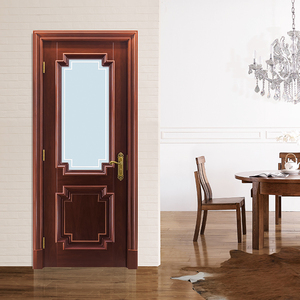 伯艺木门后现代木色烤漆门厨房门卫生间门系列hlmm05173-d