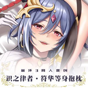 崩坏3ed 识之律者·符华·动漫同人等身抱枕定做