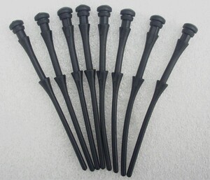 机箱风扇 橡胶钉 减震橡胶销钉 黑色拉钉 风扇减震固定 4枚/3元