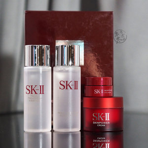 skii日本sk2小鸟护肤套盒本土版神仙水面霜眼霜 四件套装旅行装