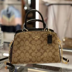 美国直邮 正品代购coach/蔻驰经典款戴妃包 百搭单肩斜挎手提女包