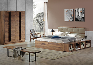 胡桃木家具德仕堡实木德式家具沙发茶几电视柜书台书柜大床衣柜