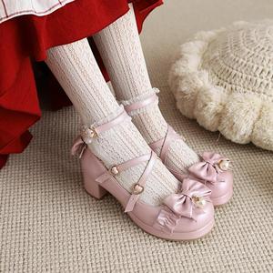 金悦佰诗奴依歌尔诗轩美诗女鞋专柜正品2021春季新款微笑天使单鞋