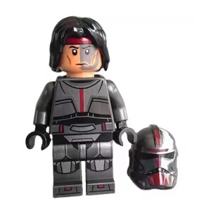 乐高lego 星球大战 残次品小队 人仔 sw1148 猎人 表情独占 75314