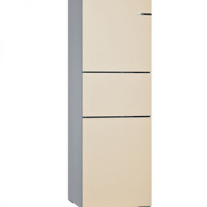bosch/博世 4系295升三门冰箱 风冷无霜 kgn35v268c 曲奇色