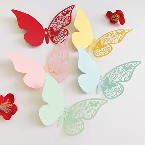 蝴蝶心愿卡