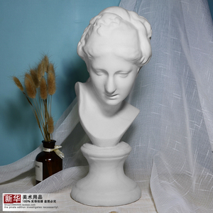 美杜莎石膏像人物头像素描教具维纳斯石膏雕塑家居装饰摄影摆件