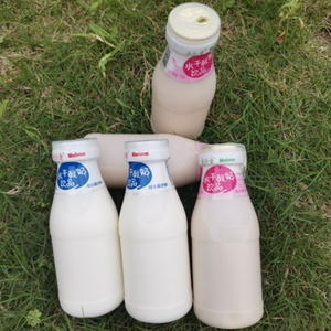 美乐童水牛酸奶原味红枣枸杞味270mlx6瓶12瓶益生菌发酵乳酸饮品