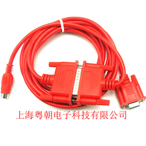 适用三菱plc编程电缆FX系列PLC下载线数据通讯线rs232串口线SC-09