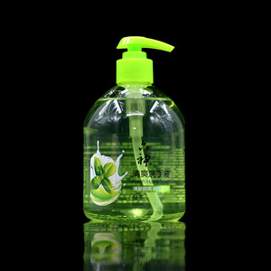 六神洗手液清爽洗手液500ml(绿茶)清香型舒爽杀菌消毒抑菌清新