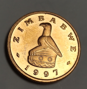 【任意满六件包邮】津巴布韦 外国硬币 外币 全新直径18mm 082122