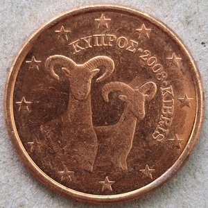 塞浦路斯 外国硬币直径21.5mm 实物如图 外币1609