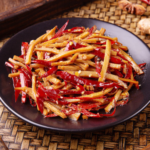 2021新货谭八爷冷吃杏鲍菇120g四川特产冷吃系列麻辣素食类零食小