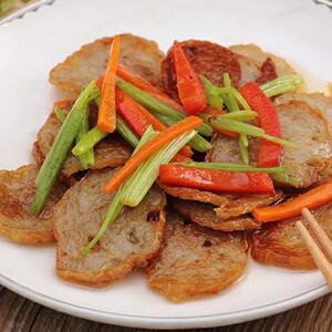 新货潮汕猪肉卷卷章正宗惠来隆江猪脚饭汤粉世家的配菜纯手工量多