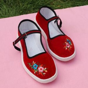 【可选顺丰配送】鞋面布料绣花diy布鞋手工材料鞋帮半成品宝宝刺