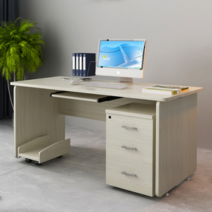 2米电脑桌台式家用写字台简约现代办公室职员桌椅