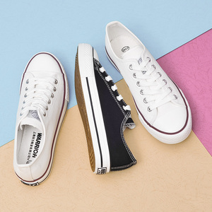 回力帆布鞋女2020新款秋冬韩版百搭潮复古港味低帮情侣国产小白鞋