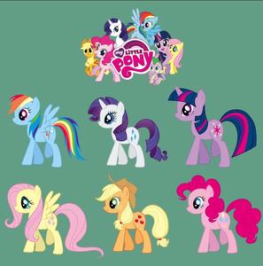 小马宝莉烫画现货 卡通小马t恤卫衣童装烫画图案耐水洗