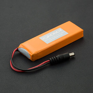 DFRobot 锂电池(带充放电保护板) 7.4V 2500mA过国内的UN38.3认证