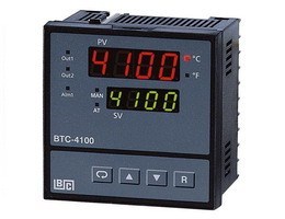 台湾伟林温度PID控制器BTC4100-4110100湿度流量压力仪表96*96mm