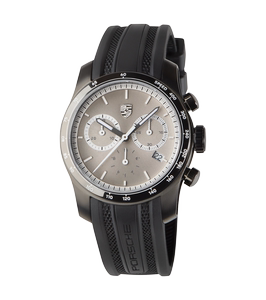 原装保时捷porsche design 运动计时码表 911银色手表男士38mm