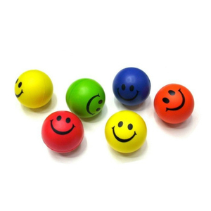 PU海绵玩具球 实心软球 笑脸球 表情儿童玩具球 玩具批发 减压球