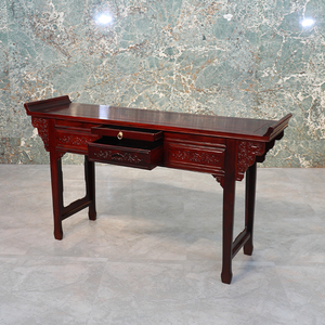 红木供桌非洲酸枝木神台中式仿古条案供桌条几翘头案实木供台佛桌