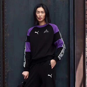 puma偏大 sankuanz上官喆联名男女运动休闲套头卫衣578623 578621