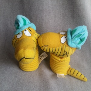 z 毛绒玩具 瑕疵特 弹簧 小黄蛇 钥匙链 小挂件 一只价