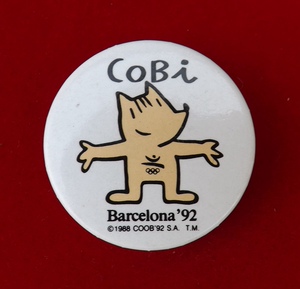 1992年巴塞罗那奥运会吉祥物纪念徽章