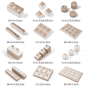 直播间饰品首饰戒指展示架陈列玉器翡翠珠宝展示道具托盘戒指架托